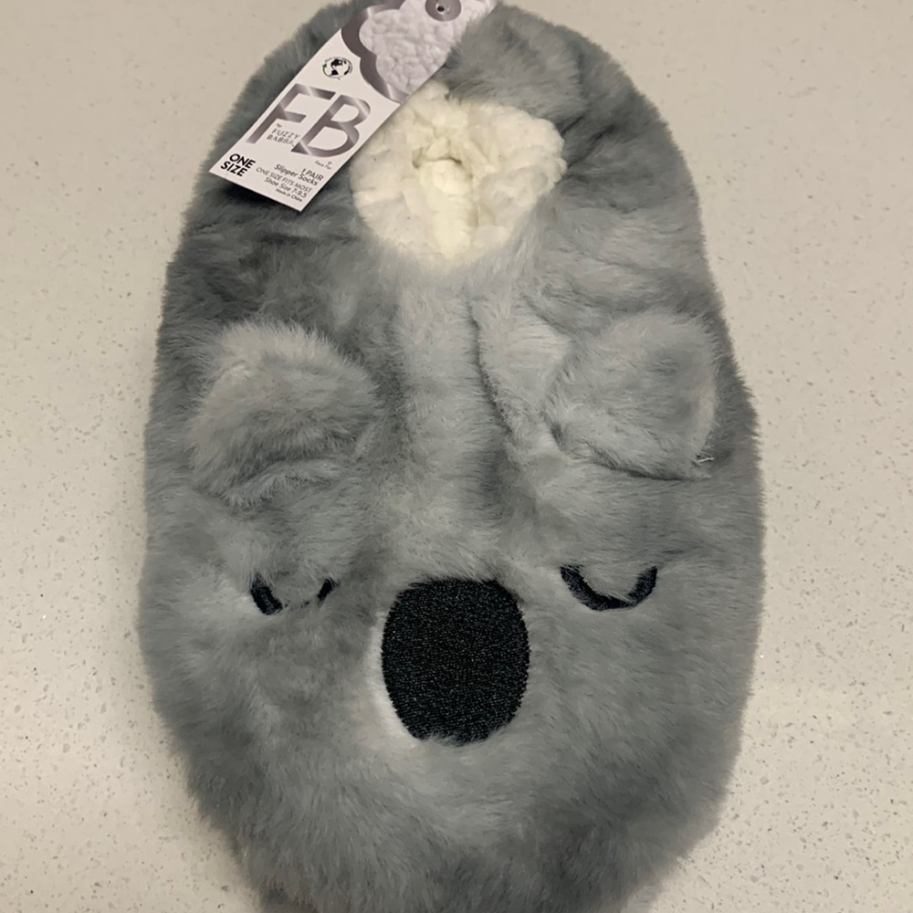 Womens Animal Slippers-Koala